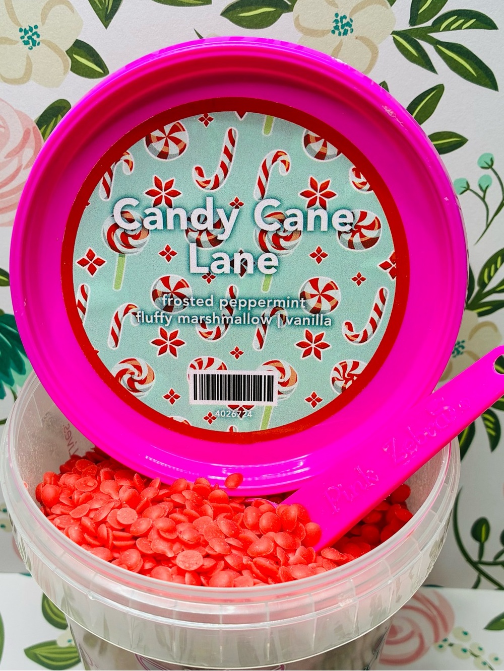 Pink Zebra Sprinkles Wax Melts ✨Candy Cane Lane✨